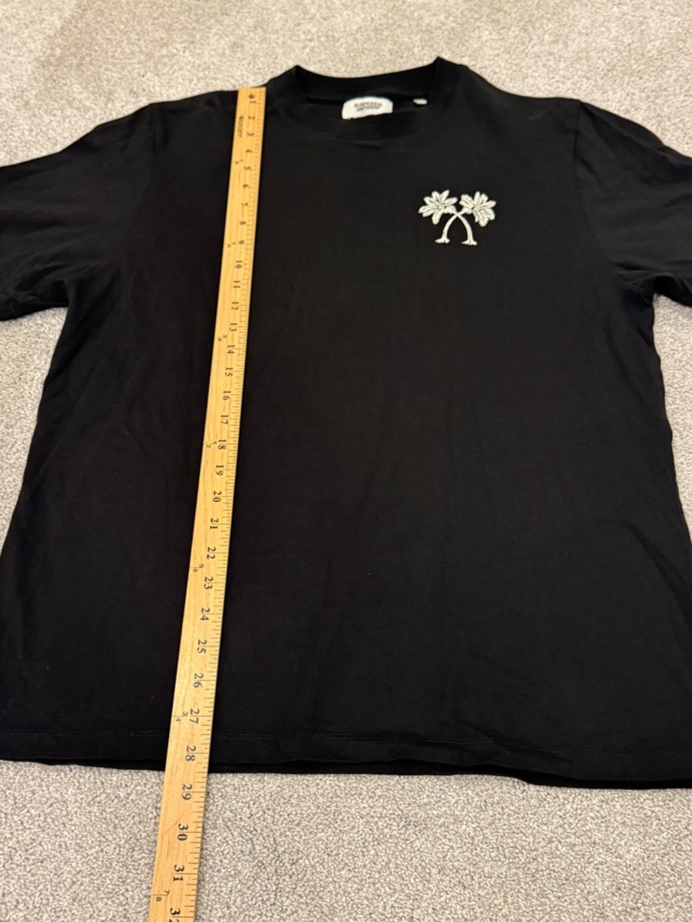 Suspicious Antwerp Shirt Mens Size Large Black Tulum Palm Streetwear Euc — image 4 of 7